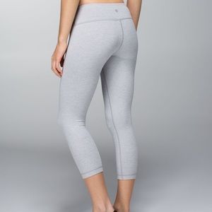 Lululemon Wunder Under Grey Leggings